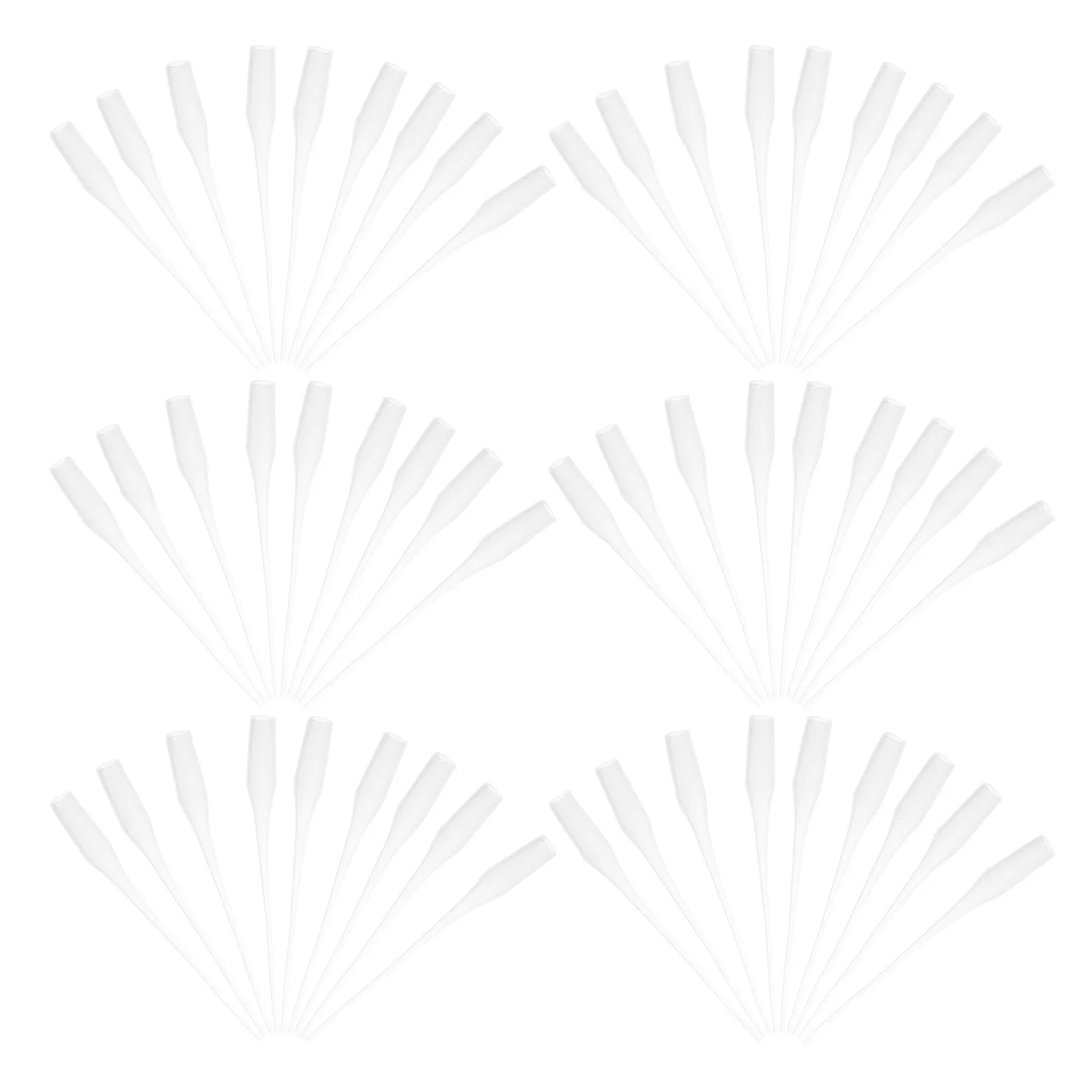 200Pcs Micro Ca Glue Tips Precision Plastic Glue Nozzle Extender Fine Point Adhesive Dispenser for Crafting Work DIY
