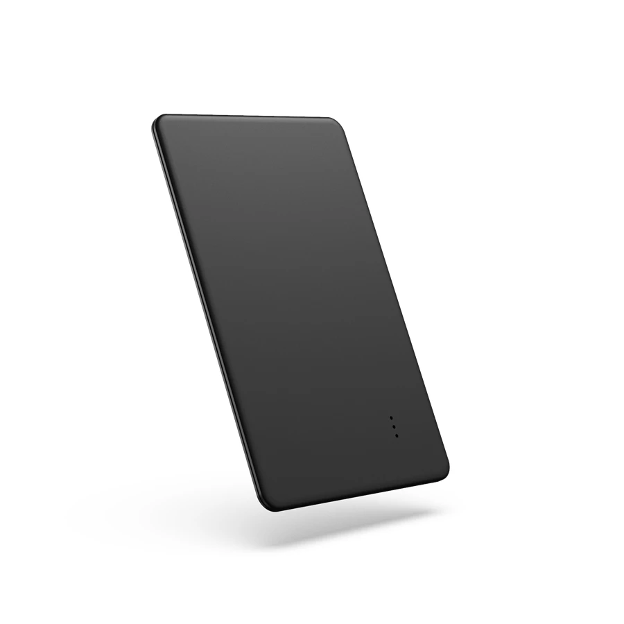 

Размер кредитной карты ITrack3 Устройство слежения Bluetooth NFC Дополнительный кошелек, сумка, поиск ключей