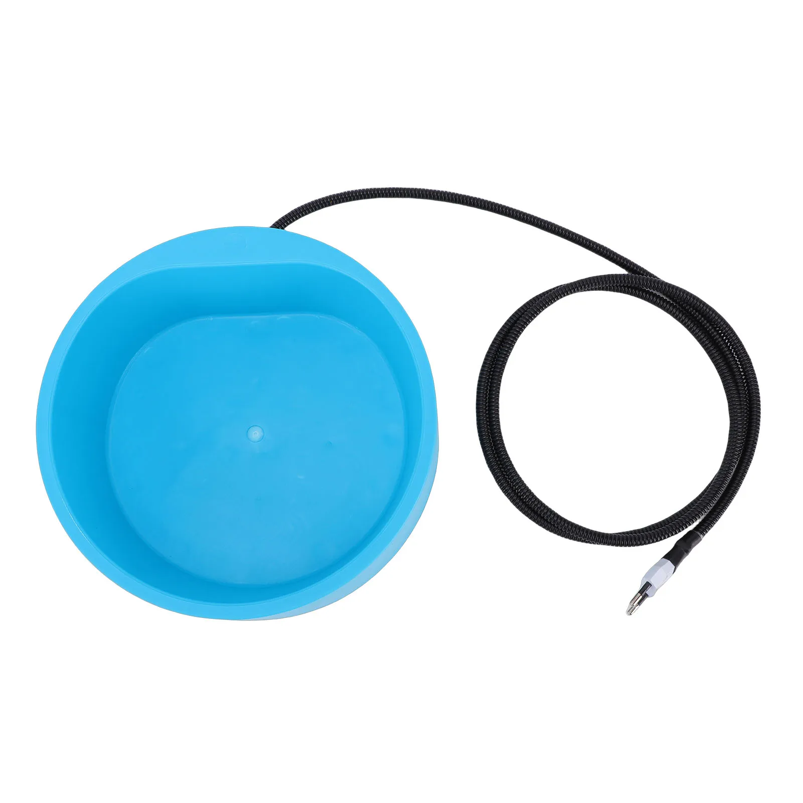 

2.5L Heated Water Dish for Dogs Cats 35W Heated Water Dish 30℃ Constant Temperature with Non Slip Base Steel Wrapped Cord