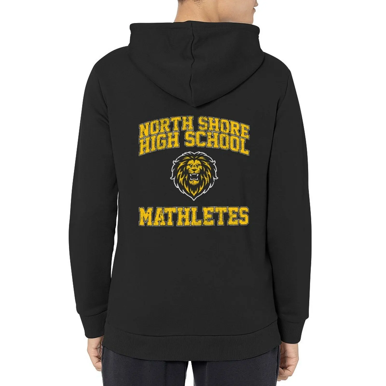 

North Shore High School Mathletes Hoodie hooded shirt korean clothes men's sweat-shirt set male clothes hoodie for men