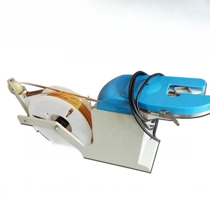 自動パン袋結束機包装機ビニール袋携帯用ワイヤーツイストタイ機結束機