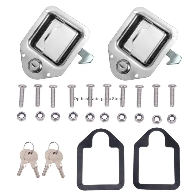  Covered Keyway Lock Set for Vehicle Toolbox Closure Hardware