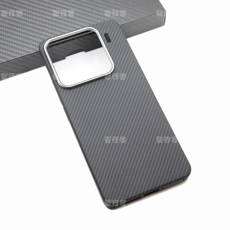 ZXKE Carbon Fiber Case For Xiaomi15Pro xiaomi15 Embedded Iron Sheet Magnetic Car Support Magsafe 600D Aramid Fiber Shell