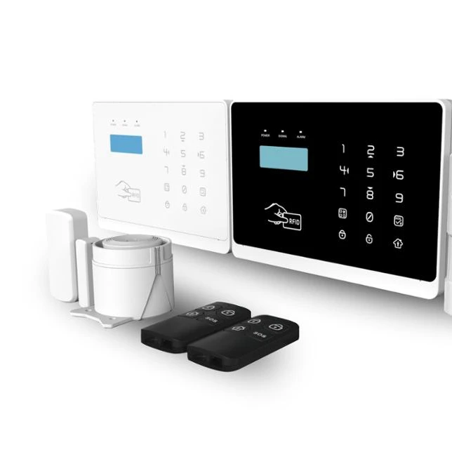 10 Wireless Zones and 2 Wired Zones Alarm GSM Intelligent Alarm System Manual YL-007M2FX