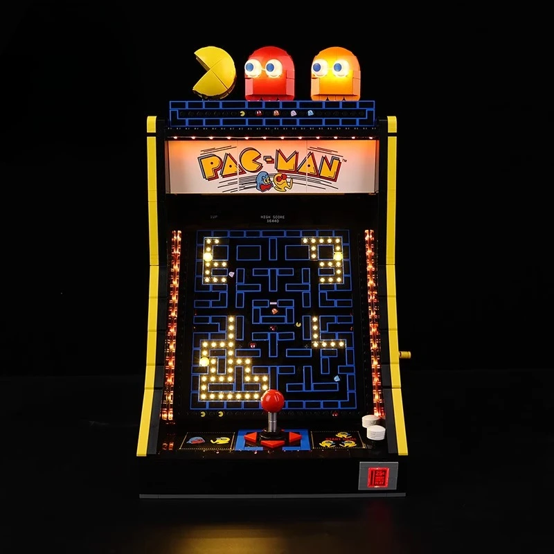 Zestaw oświetlenia LED odpowiedni do LEGO PAC MAN Arcade 10323 (nie obejmuje klocków konstrukcyjnych)