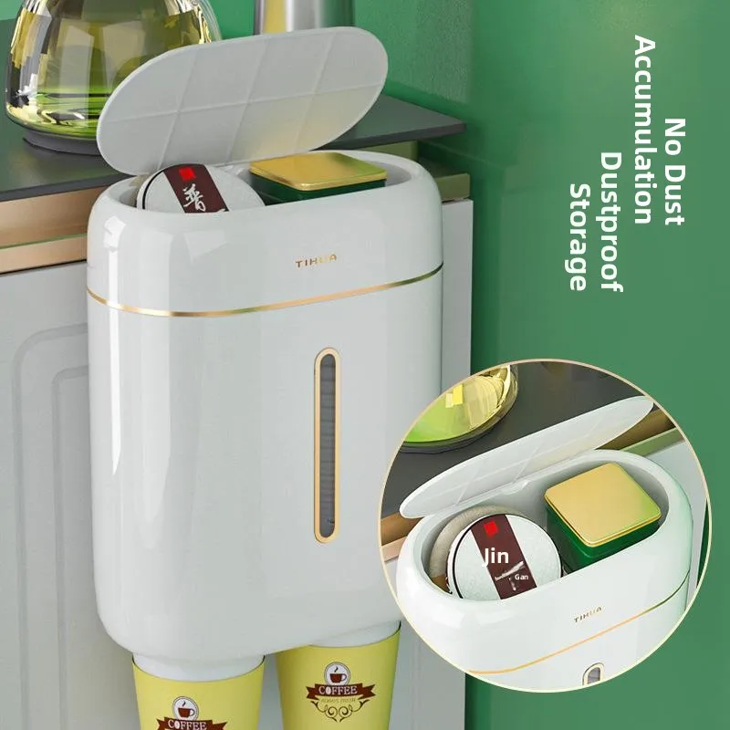 double-tube-disposable-cup-holder-wall-mounted-paper-cup-rack-creative-storage-home-shelf-beverage-wine-glass-storage-rack