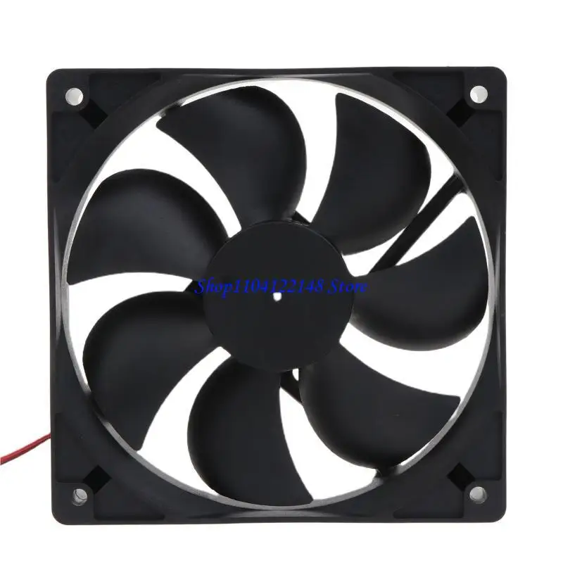 P9FA CPU Cooler Chassis Fan 12025 12cm 5/12/24V Mute Desktop Host for Case Cooling
