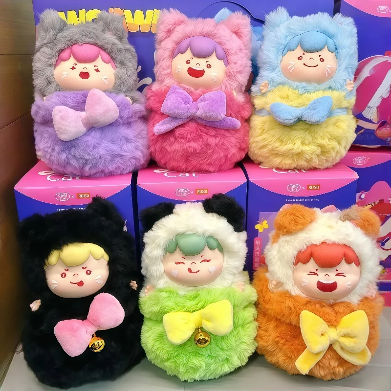 

Woow The Lucky Cat Series Виниловое лицо Плюшевая модная игровая слепая коробка Сумка Подвеска Декоративная фигурка Кукла-сюрприз Игрушка для девочек Рождественский подарок