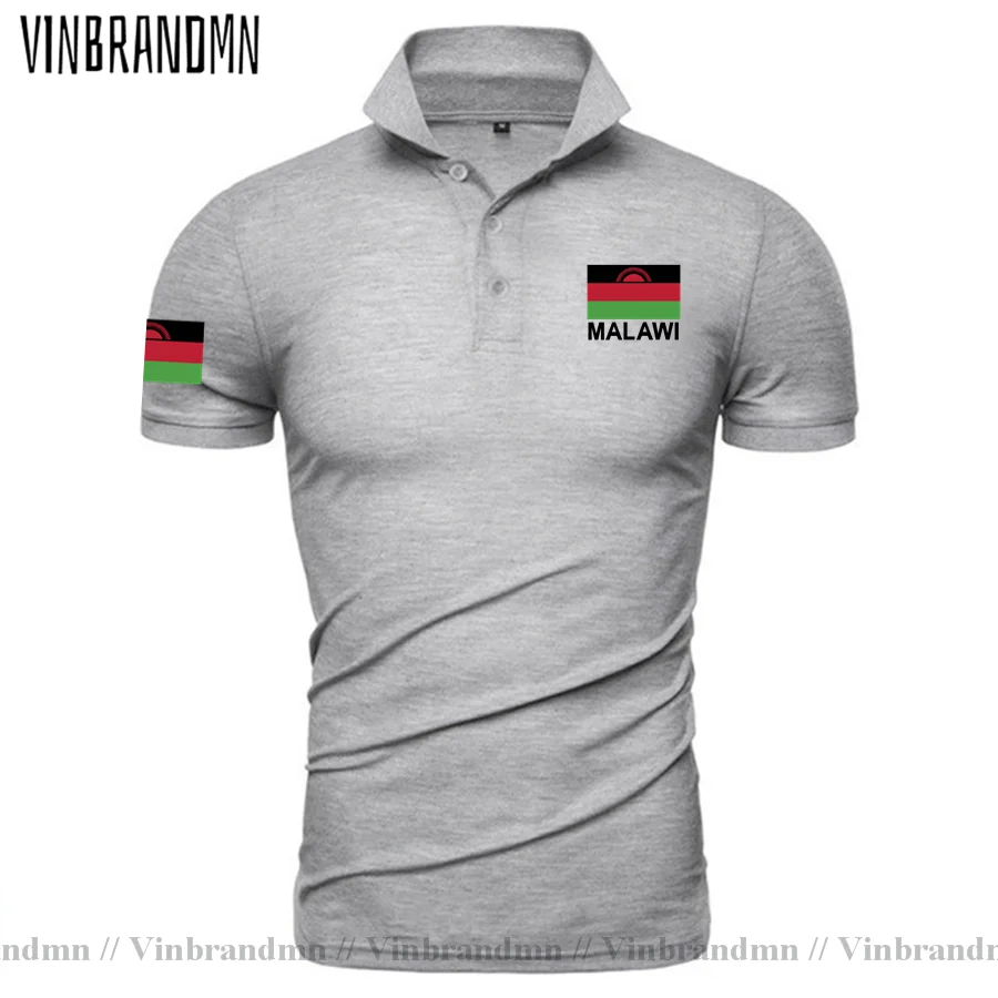 Malawi Polo shirt Classic Fashion Jerseys Nation Team 100% Cotton Shirts Clothes Tops Country Sporting Nyasaland Malawian MW MWI