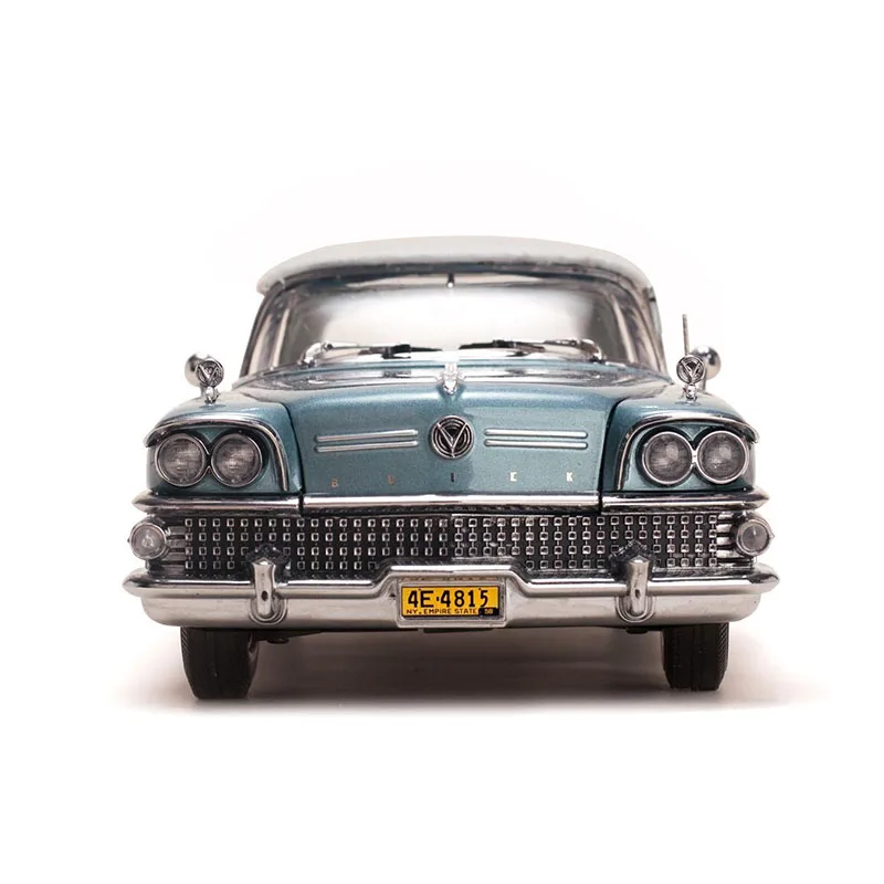 Diecast 1:18 Scale Buick 1958 Simulation Alloy Car Model 4815 Collection Souvenir Display Ornaments Vehicle Toy