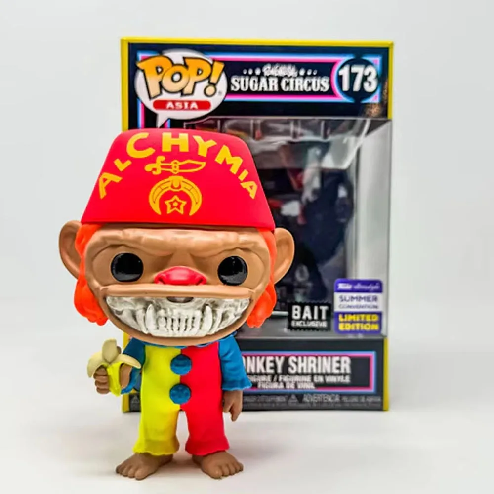 SDCC Funkos de Ron English: Aisa, Sugar, Circus Monkey, Shriner # 173 Figuras de Acción Exclusivas, Colección de Muñecos, Regalos para Niños