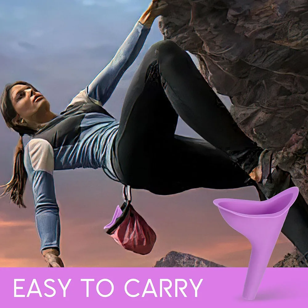 مبولة نسائية للنساء جهاز التبول المحمول مع صندوق التعبئة والتغليف للسفر والتخييم والمشي لمسافات طويلة والأنشطة الخارجية #4
