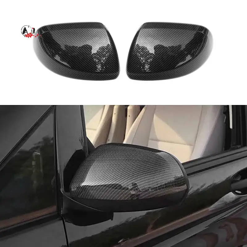 

A10E-For Mercedes Benz Vito W447 2014-2018 ABS Carbon Fiber Exterior Rearview Mirror Cover Wing Mirror Covers Caps