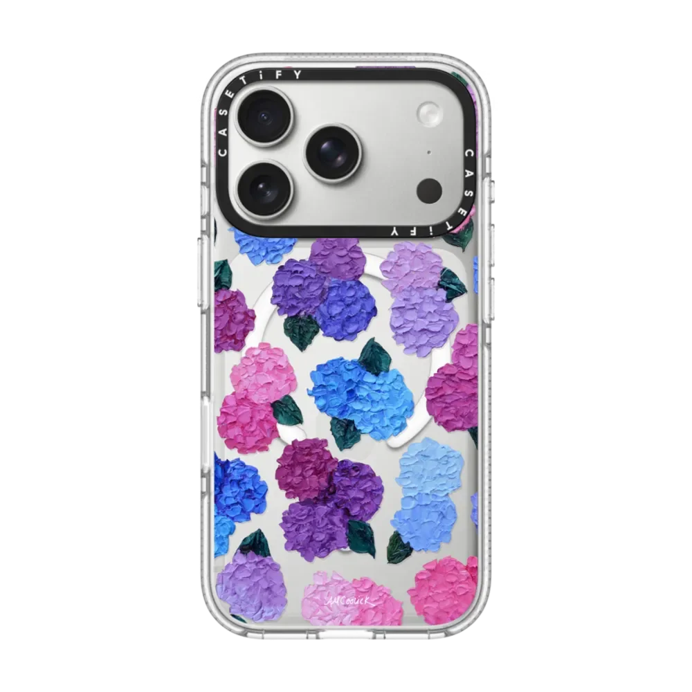 CASETiFY Oil Painting Flower Series Magnetic Drop-proof Case for iPhone 13 14 15 16 17 Pro Max Air Plus Protect Cover view 4