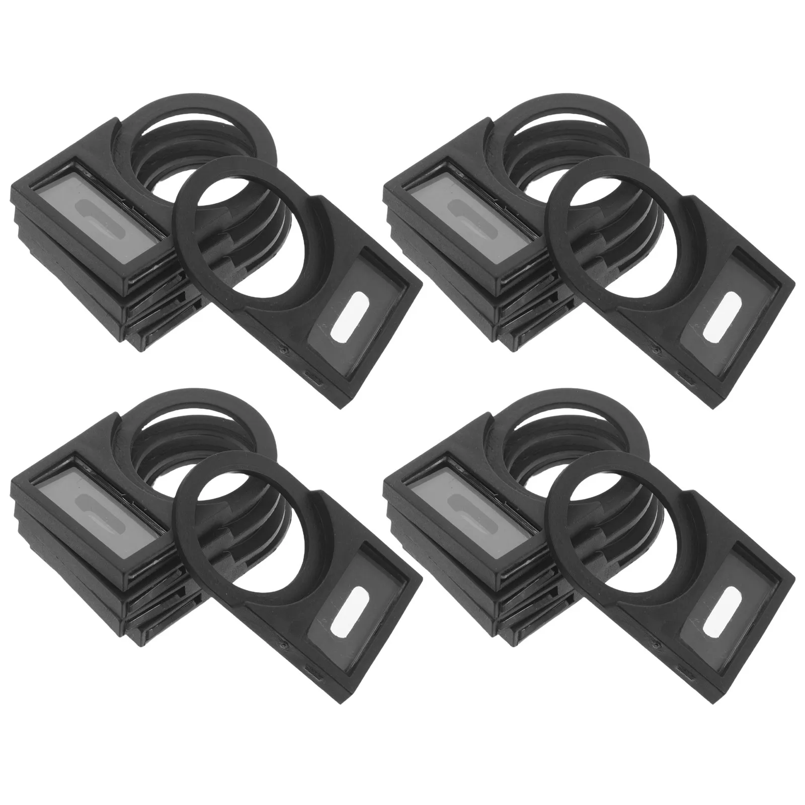 100Pcs Electrical Box Labels Push Button Switch Identification Sign Weather Resistant Circuit Breaker Marking Tags Control Panel