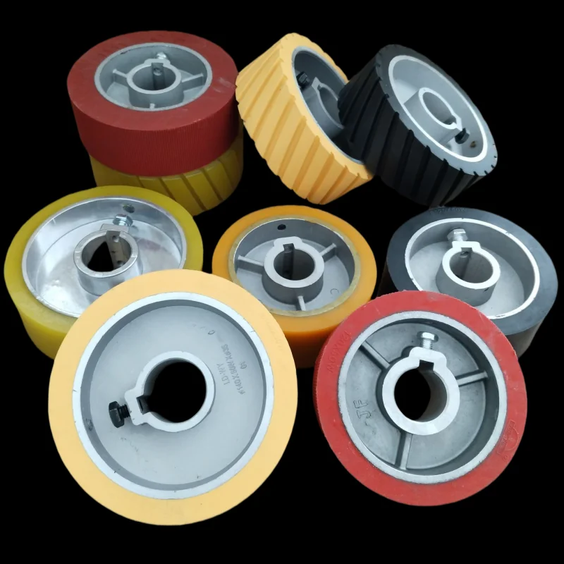 

Роликовое колесо с питанием, резиновый пресс-ролик, деревообрабатывающий фрезерный станок, приводное колесо, аксессуары для деревообрабатывающего оборудования