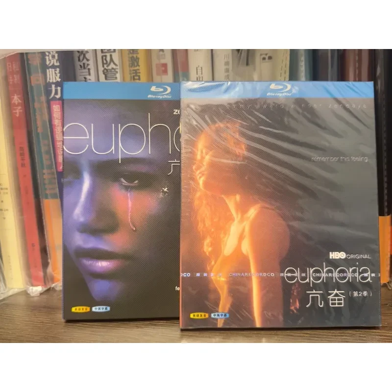 Blu-ray Disc Box Excited Season 1-2 Complete Collection High Definition Video Storage Case