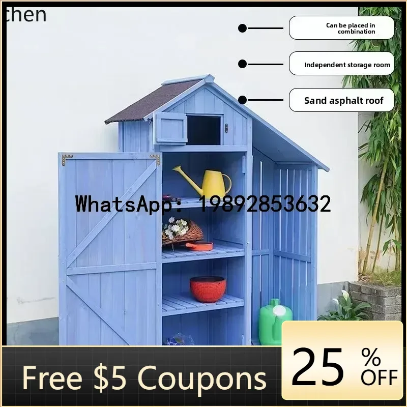 Z1 Outdoor Locker Anti-corrosion Sunscreen Waterproof Storage Cabinet Courtyard Balcony Kindergarten Locker