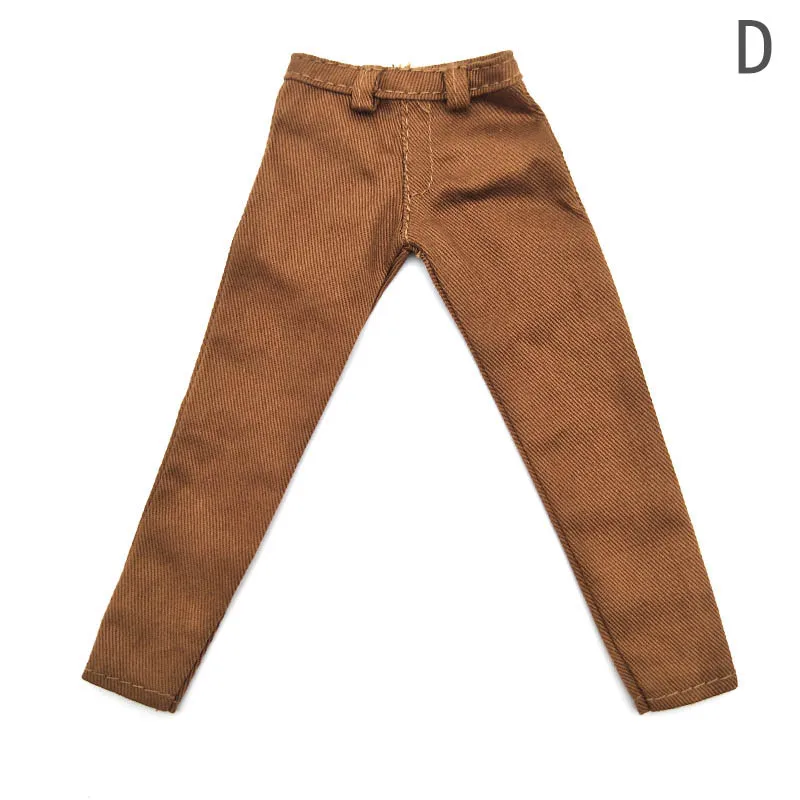 1:6 Doll Clothes Kahki Pants For Ken Doll Trousers For Barbie\'s Boyfriend Ken Prince Male Doll Casual Wear 1/6 Doll Accessories