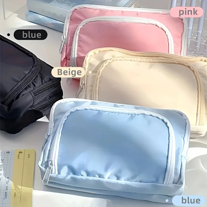 Astuccio per penne Kawaii di grande capacità Astuccio per matite coreano Astuccio per la scuola multistrato Borsa per cancelleria Studente per il ritorno a scuola