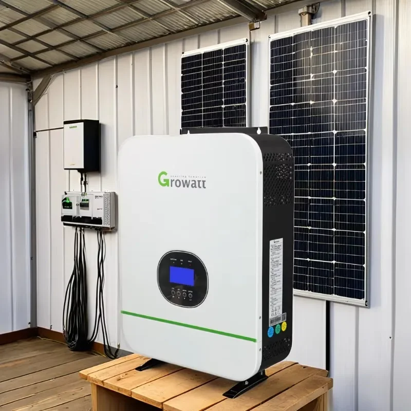 

Growatt SPF 3000TL LVM 24P 48P 3KW 3KVA Single Phase Solar Power Off Grid Inverter with Parallel Function