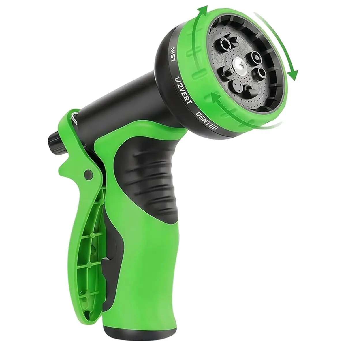 update. Garden Hose Nozzle with 10 Spraying Patterns - High Pressure Water Sprayers with Lock Feature Comfort Grip