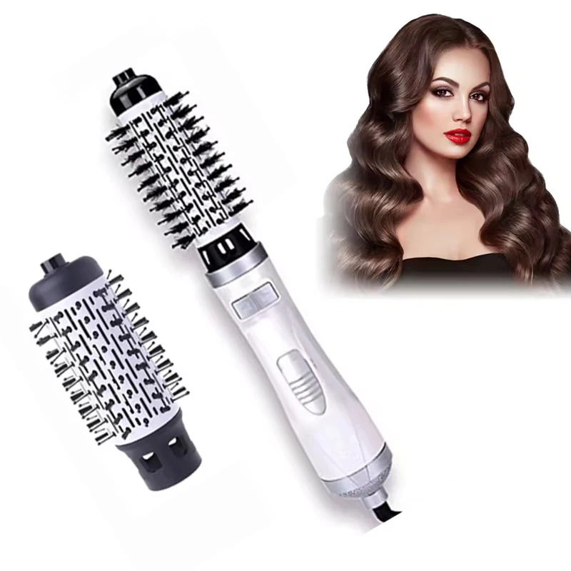 

Negative Ionic Blow Hair Dryer Hot Air Brush Hair Straightening Comb Curling Iron Multifunctional 3-In-1 Automatic Hot Air Comb