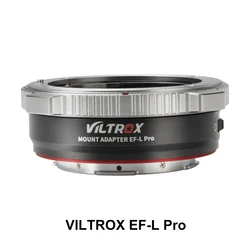 VILTROX EF-L Pro Auto Focus Lens Adapter Ring for Canon EF/EF-S Lens to L Mount Leica Panasonic Sigma Camera S1R S1H