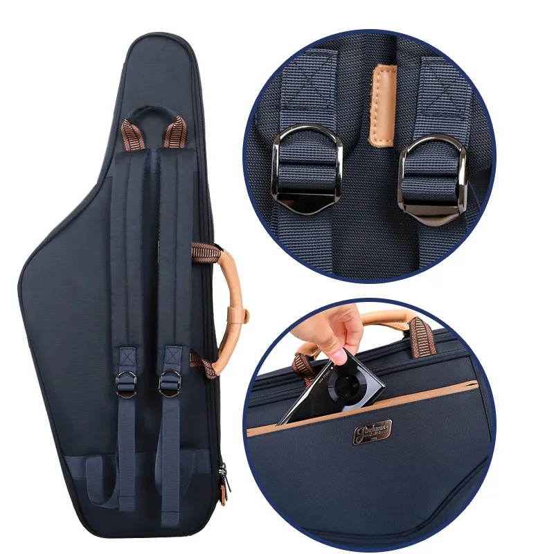 جينتشوان تينور الساكسفون حقيبة خاصة تينور الساكسفون حقيبة الساكسفون على ظهره حقيبة مرافقة