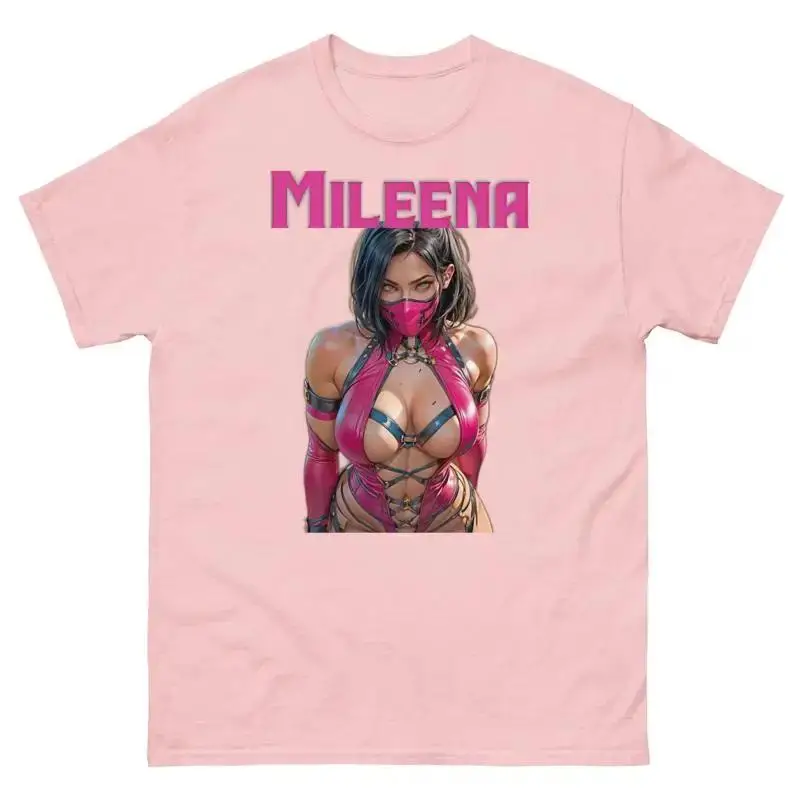 Classic Mileena Mortal Kombat T Shirt Gamer Fan Service