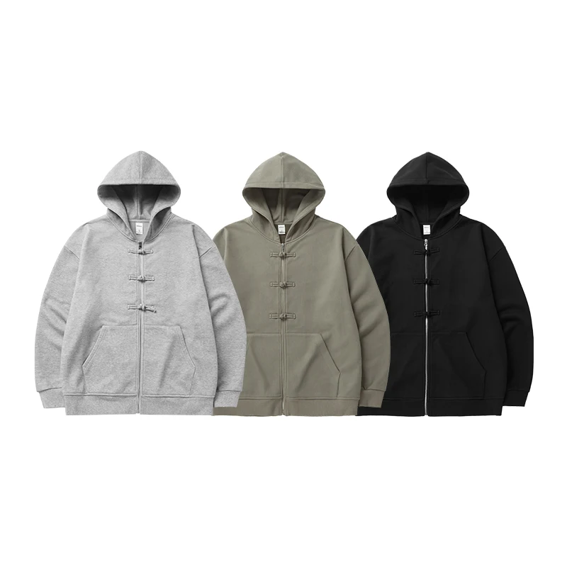 High-end fleece hooded sweatshirt comfortable warm outdoor sports leisure men and women with the same models