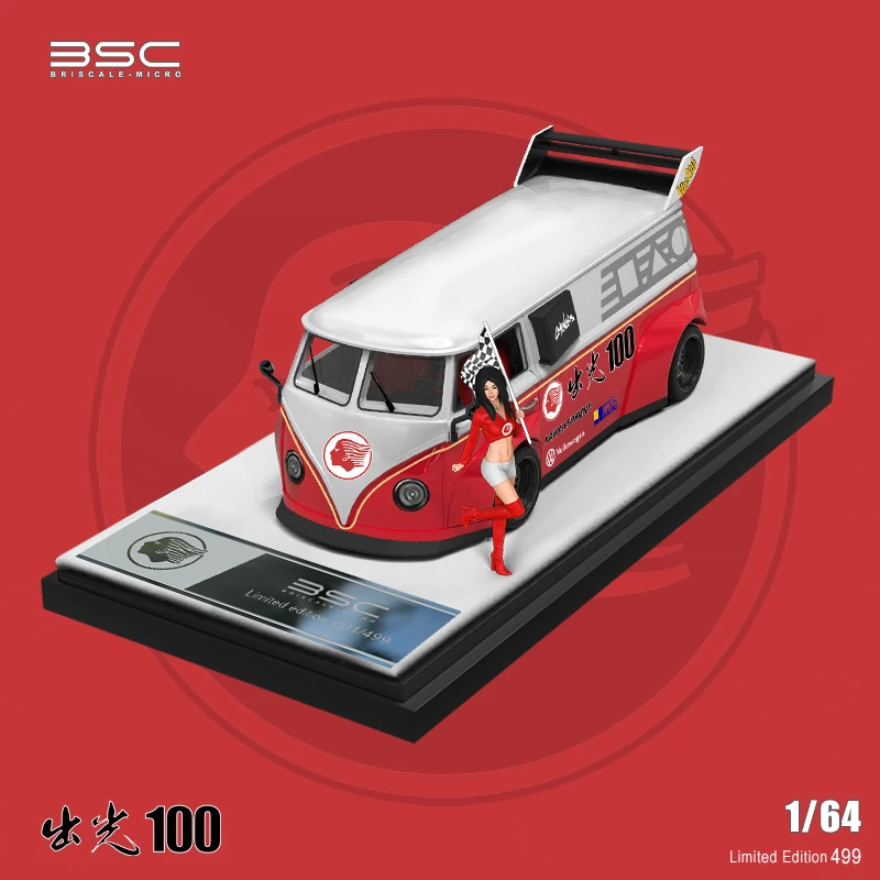 BSC 1/64 RWB 964/civic/T1/86 Idemitsu 100 Figure Alloy car model