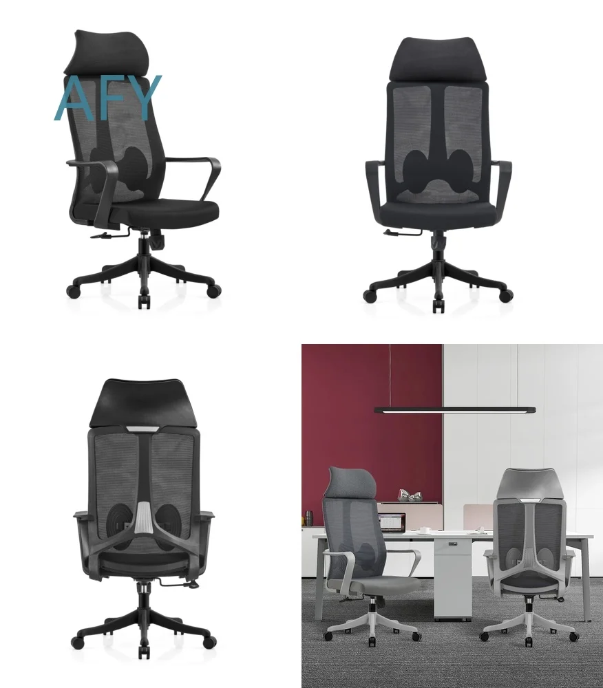 Ergonomic Office Chair with Breathable Mesh Back Adjustable Lumbar Support for Home Office Workstation Computer Desk Chair