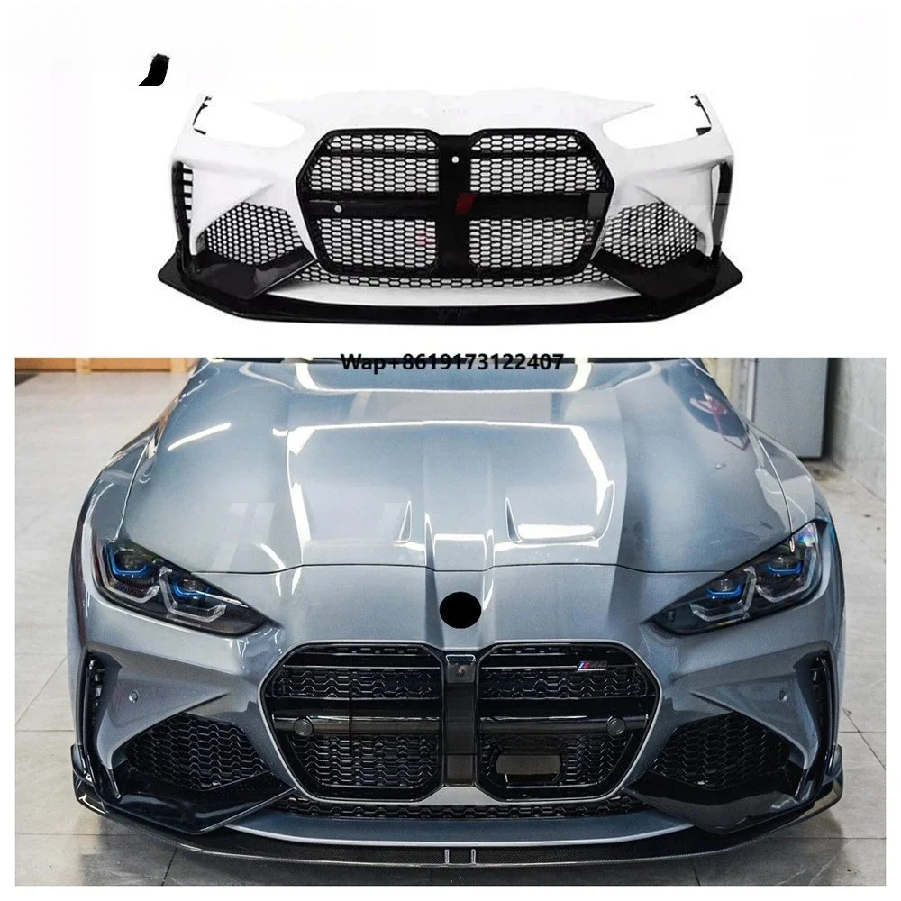 

Upgrade AD Style Carnon Fiber Front Bumper for G80 G81 M3 G82 G83 M4 Coupe Touring 2021+ Front Splitter Body Kit