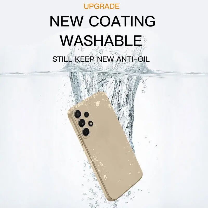 Funda cuadrada de silicona líquida para Samsung Galaxy, protección de cámara, suave, caramelo, S24 S23, S22 Ultra, S21, S20 FE Plus, A52, A53