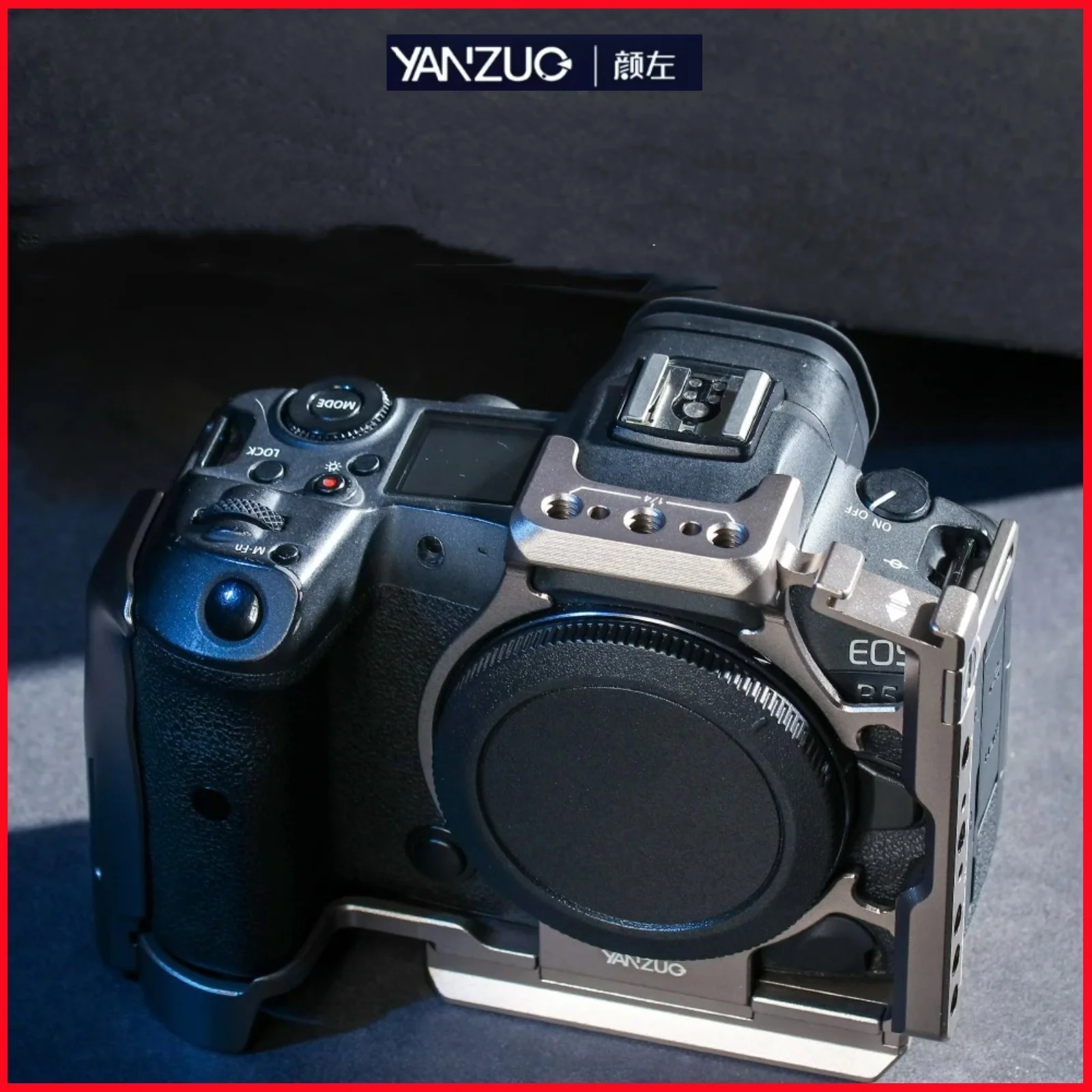 YANZUO Suitable for Canon EOS R5 R5C Camera Rabbit Cage Aluminum Alloy Protection Frame Quick Mounting Camera Stabilizer