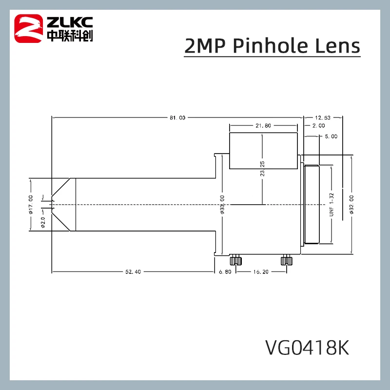 ZLKC HD объектив с отверстием 4 мм 1/3 дюйма CS Mount линза для камеры видения 2,0 мегапикселя Авто Iris Industrial оптическая фотокамера 2 МП