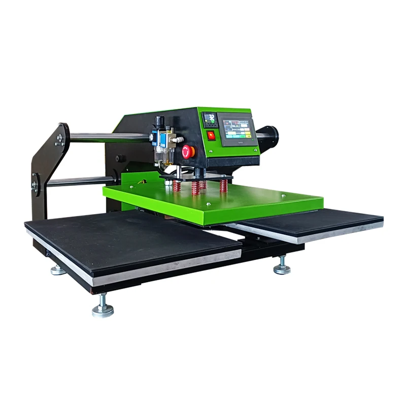 

Wholesale Double Stations Movable Platen Automatic Pneumatic 40*60 CM Heat Press Machine