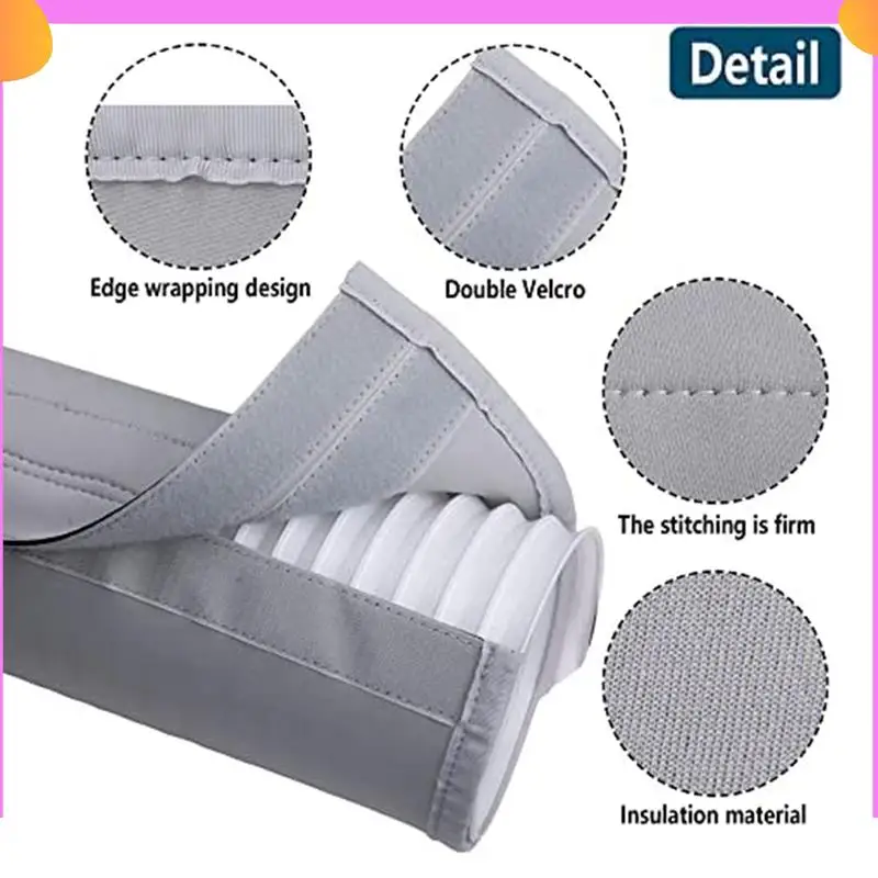 

Изолированная крышка шланга A23P Изолированная крышка шланга для портативного переменного тока для выхлопных шлангов диаметром 5 и 5,9 дюйма