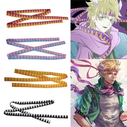 Caesar Anthonio Zeppeli Headwear Anime Cosplay Props JoJo's Bizarre Adventure Headband Hair Band  Unisex Halloween Party Decor