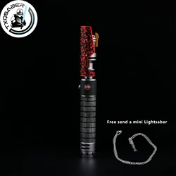 TXQSABER Lightsaber Relic Hunter SDRGB Pixel no Blade Metal Hilt Heavy Dueling Laser Sword FOC Smooth Swing Lightsword Toys