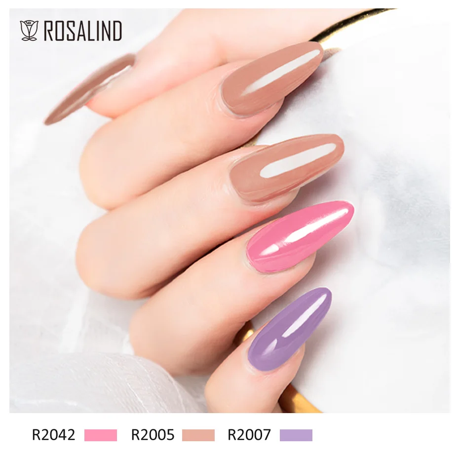 Rosalind Summer Series Nagel Gel politur Hybrid lack Semi Permanent Nail Art Top Base Matt lack UV Gel Nagellack einweichen