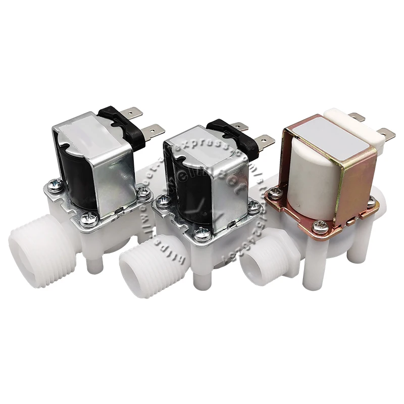 Normally Closed 6/12/24/110/220V Plastic Water Solenoid Valve DN10(G3/8