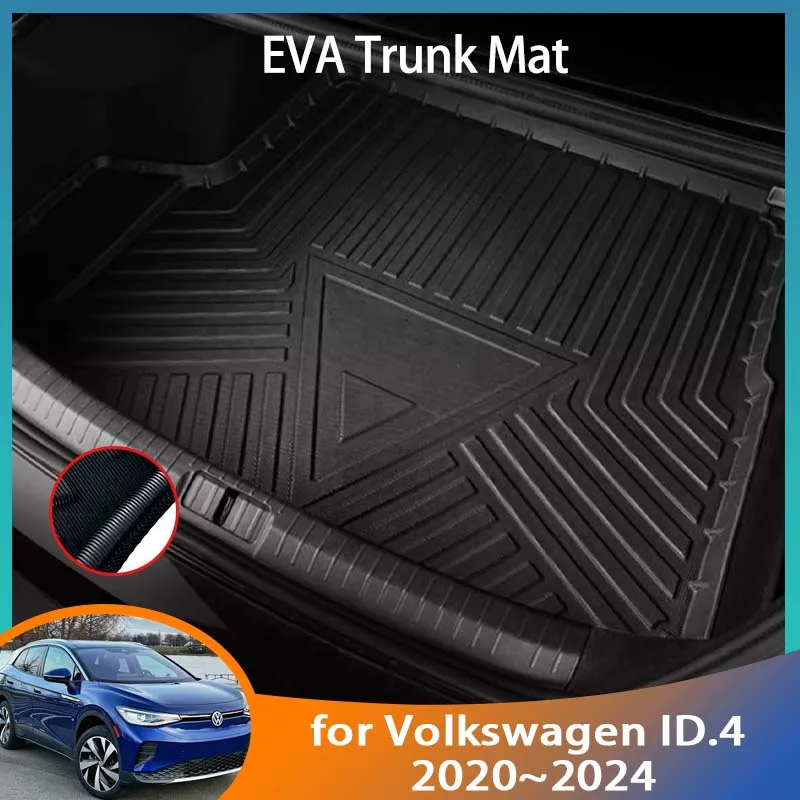 

Trunk Mat for Volkswagen ID.4 ID.5 VW ID4 ID 4 2024 ID5 2021 2022 2023 Accessories Floor Tray Waterproof Liner Cargo Boot Carpet