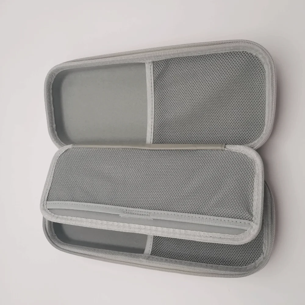 Double-deck Stethoscope Storage Bag Hard Shell Shockproof Stethoscope Protection Bag Waterproof Mesh Pockets