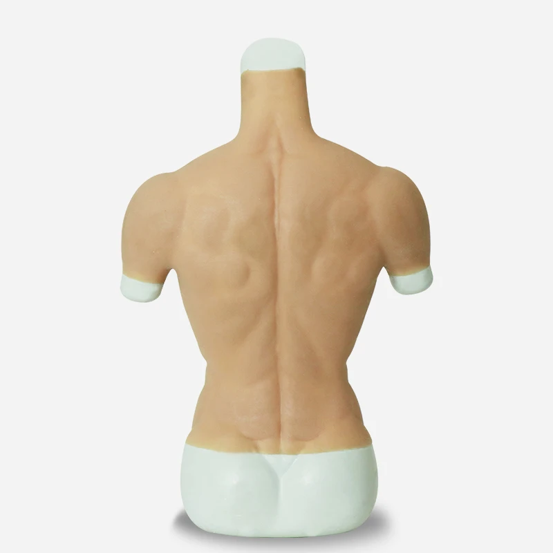 Silicone Fake Muscle Men's Lifelike Artificial Belly Small Figure Artificial Artificial Skin