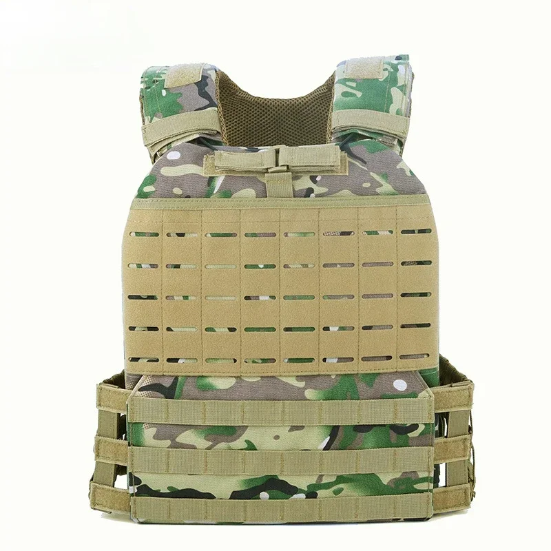 

Adjustable Quick Release Tactical Vest 900D Molle System Outdoor Sports Gear for Weighted Fitness Tactical Training CS