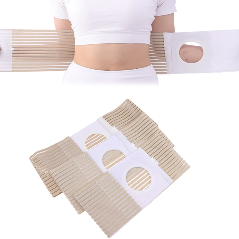 1pc Ostomie Hernie Gürtel Stoma Unterstützung Wraps Stoma gürtel Unisex Ostomie Hernie Stütz gürtel Bauch Binder Klammer für Männer Frauen