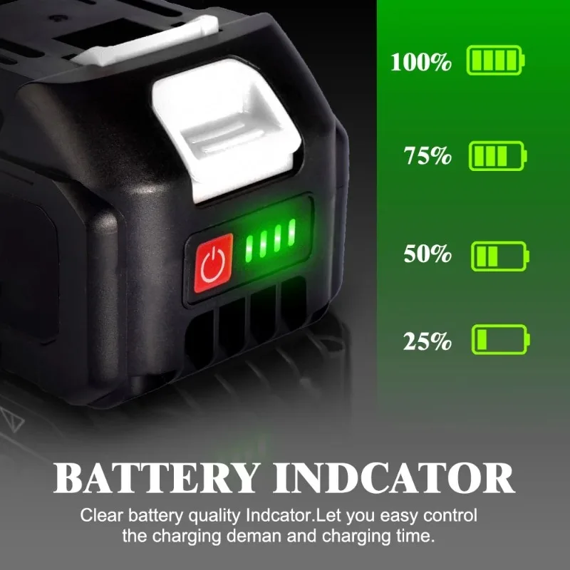 

【Hot Item】18V Rechargeable Battery 22500mAh 15000mAh Lithium Ion Battery With Battery indicator For Electric Power Tools Batter