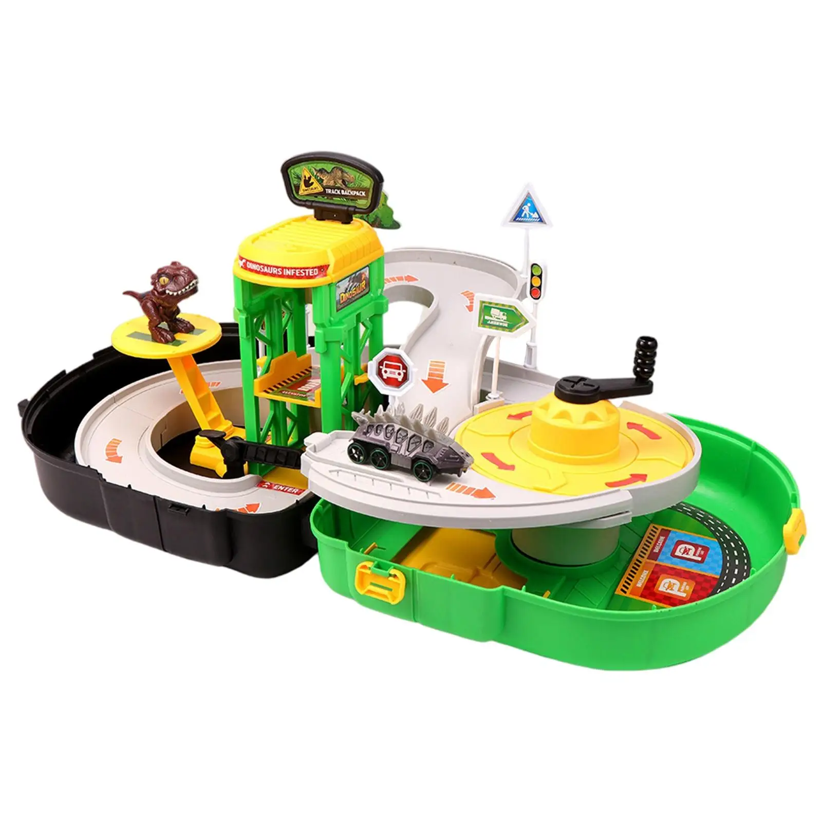 

Dinosaur Track Toy Set Educational Toys Dino Race Track for Age 3+ Toddlers